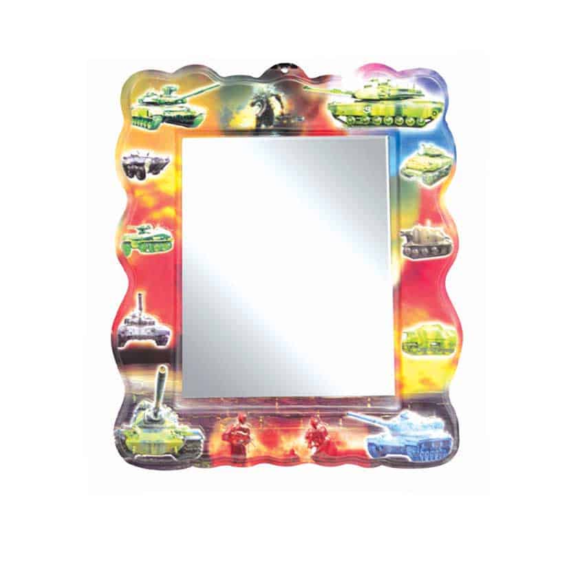 Decorative Mirror with Design 20cm x 25cm