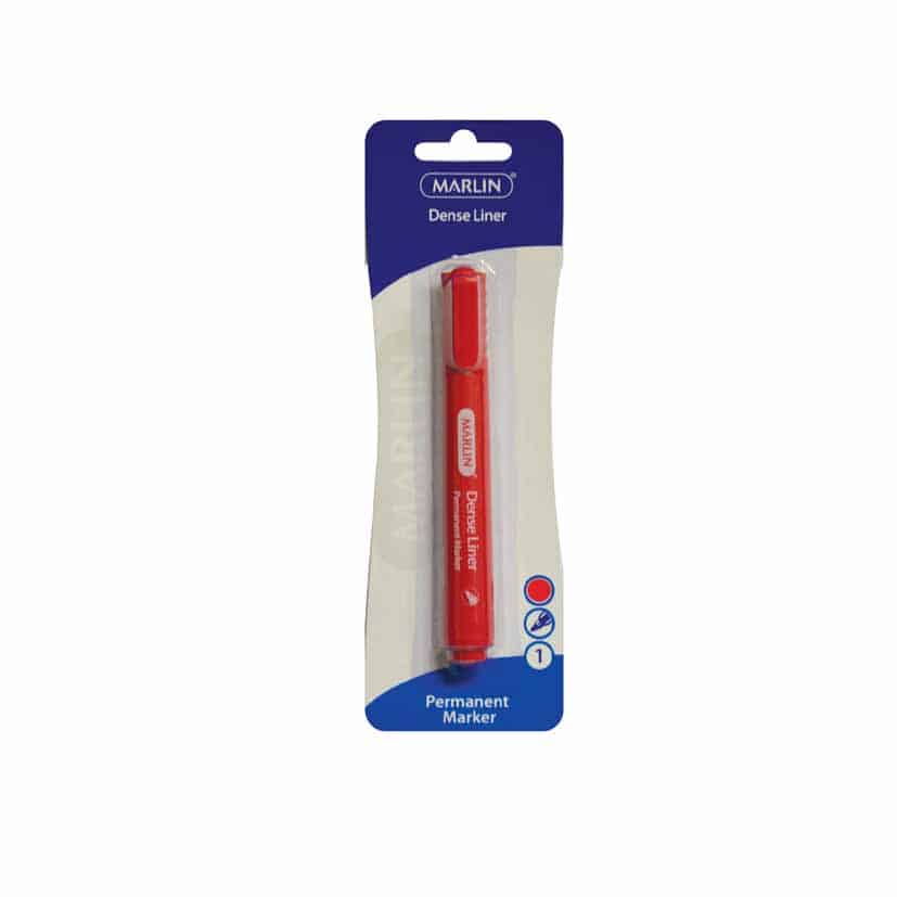 Marlin Permanent Marker-Red