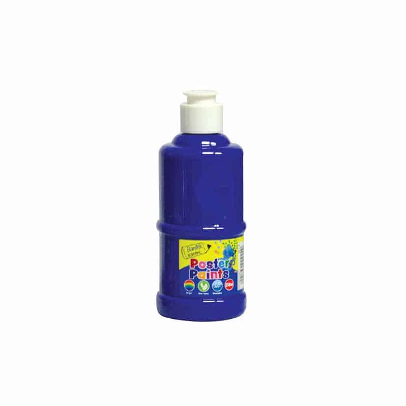 Bantex Poster Paint Blue 250ml
