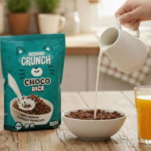 Morning Crunch Choco Rice Breakfast Cereal – 320g