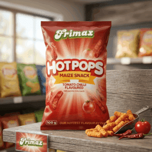 Frimax Hot Flavoured Pops – 100g