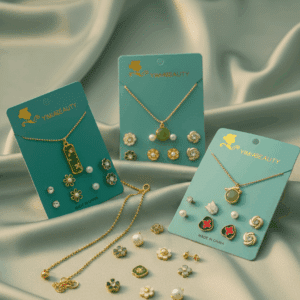 Elegant Necklace & Earring Set – Stylish Jewelry Duo for Every Occasion