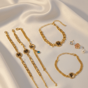 Alphabet Chain Necklace 6 Design Assorted – Personalized Jewelry Collection