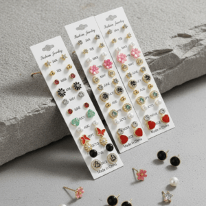 Size Assortment Earring Pack – Variety of Stylish Earrings for Every Occasion