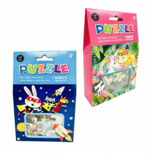 Kids Puzzle Assorted 60PCS – Educational & Fun Brain-Boosting Toy