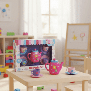 Kids Toy Tea Set 10PC – Fun, Interactive & Pretend Play