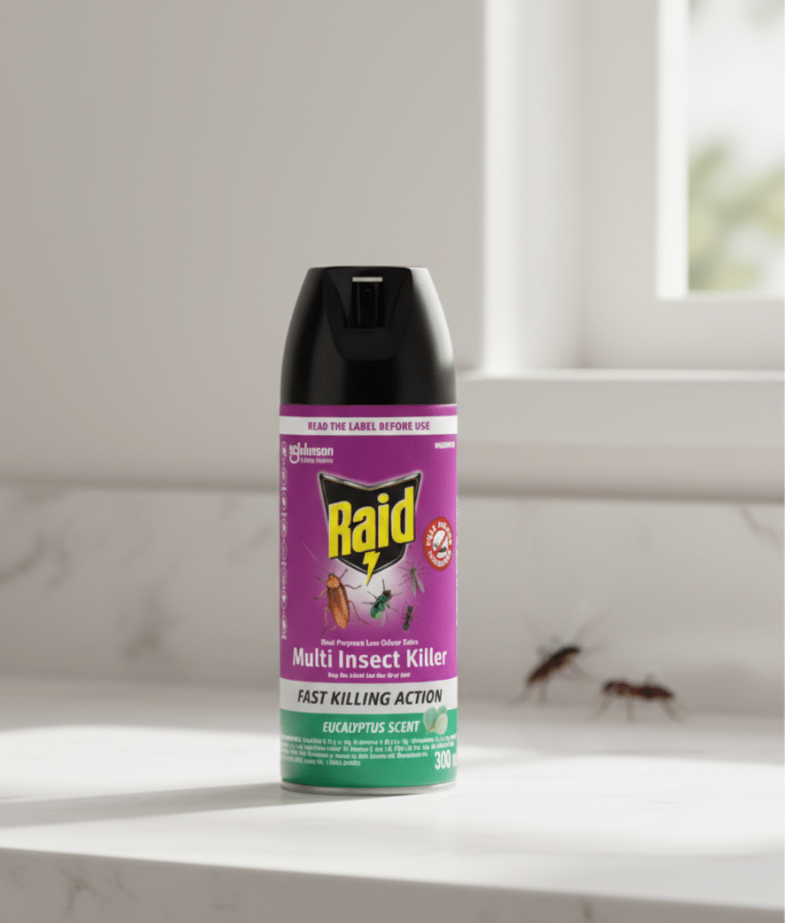 Raid Dual Power Eucalyptus Insect Killer Spray 300ml