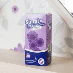 Simply Dry Scented Panty Liners 20s – Daily Freshness & Comfortable Protection
