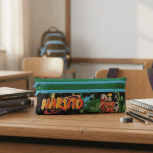 Naruto Pencil Bag with Front Compartment