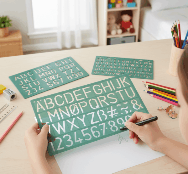Technical Drawing Lettering Design Technical Drawing Lettering Guide/Stencils – 4-Piece - A5 Cash and Carry