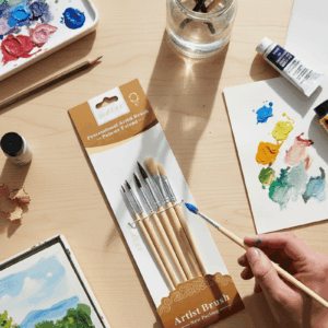6-Piece Flat Brush Set