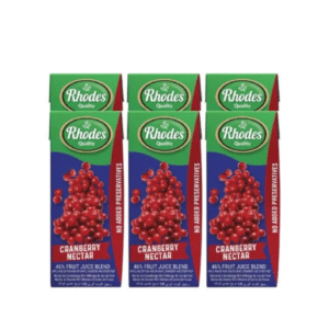 Rhodes Juice Nectar Cr/Berry 6x200ml