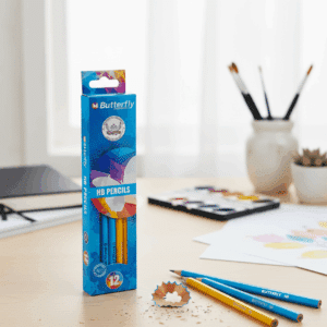 Butterfly HB Wood-Free Pencils 12’s