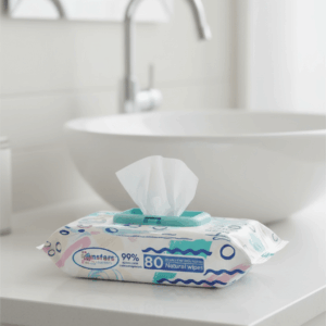 Wet Wipes 80 Sheets – Soft, Gentle & Multipurpose Cleaning Wipes