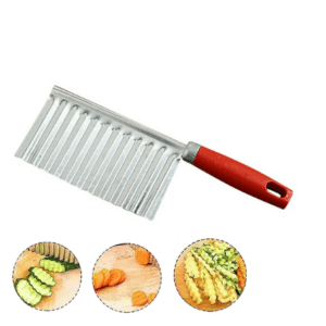 Potato Wave Slicer – Easy Crinkle Cut Vegetable Cutter