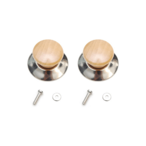 Wooden Pot Lid Knob – Durable Replacement Handle for Cookware