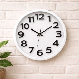 Wall Clock Round 35x35x4.3cm