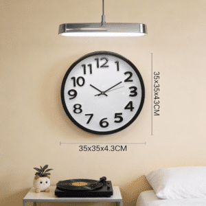 Wall Clock Round 35x35x4.3cm