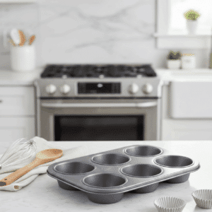 Mini Muffin Tray 6-Cup – Non-Stick & Perfect for Baking