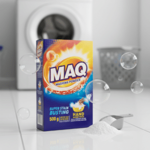 Maq Washing Powder 500g – Effective Laundry Detergent for Bright & Clean Clothes