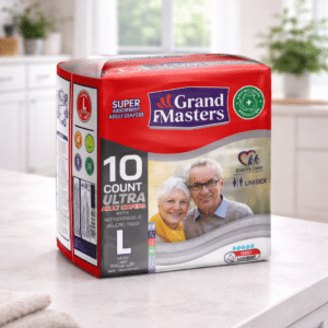 Grand Master Adults Diapers Large 10's