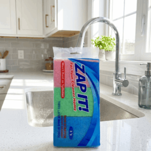 Zap It Three Layer Wave Sponge 3pc