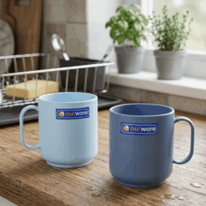 Nu-Ware Assorted Colours Kids Mugs