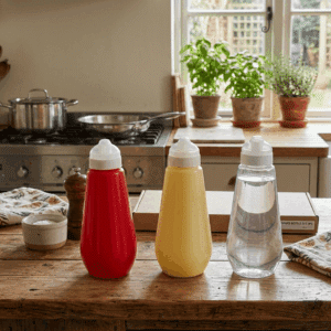 Sauce bottle set 3pc