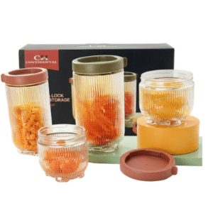 4PC Stackable storage set 4pc