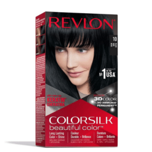 Revlon ColorSilk Beautiful Hair Color, 10 Black