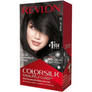 Revlon ColorSilk Beautiful Color, Soft Black 11