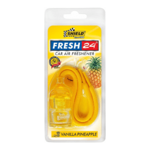 Shield Fresh 24 Vanilla Pineapple Car Air Freshener