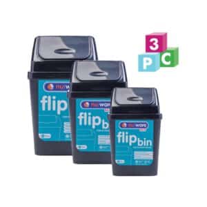 Plain Bin Set 4LT, 10LT, 17LT BIN 3PBS