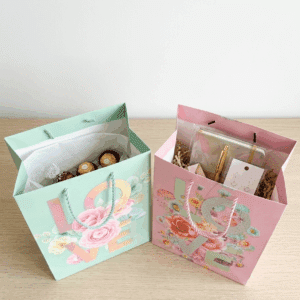 Gift Bag Silver Plating 18x23x10cm