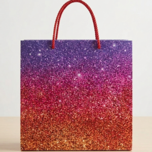 Gift Bag Glitter Medium 26x32x10cm