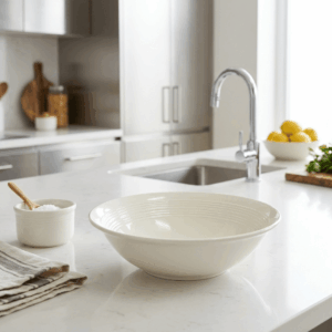 Ceramic Bowl White 17,7cm