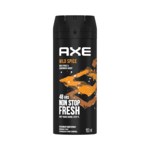 Axe Wild Spice Aerosol Body Spray 150ml – Long-Lasting Men’s Fragrance