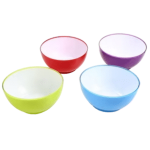 Two tone soup bowl assorted