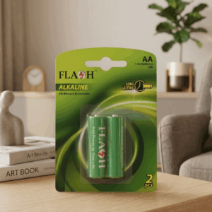 AA Alkaline Batteries 2pcs Blister Pack