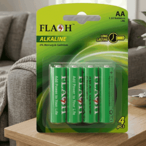 AA Alkaline Batteries 4pcs Blister Pack