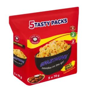 Casa-Mia Noodles Fastmove Spicy Wings Flavoured Instant Noodles 5 x 70g