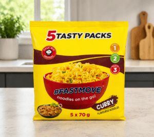 Fastmove Noodles Curry 5 x 70g