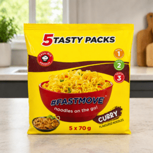 Fastmove Noodles Curry 5 x 70g