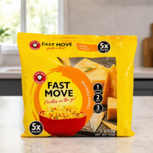 Fastmove Noodles Cheese 5x70g