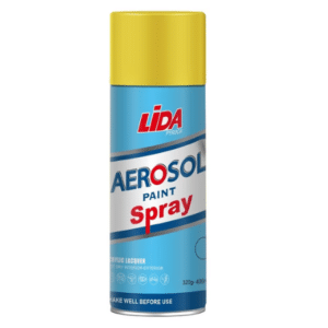 LiDA Spray Paint 400ml Orange Yellow