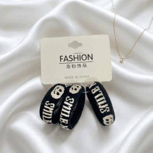 Hair Bands Black & white 3pk