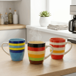 Ceramic Handprint Mug 9 x 10.5cm