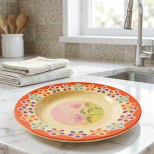 Melamine Plate Round 22.5cm 9inch