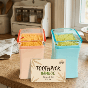 Toothpick Bamboo 7.6 x 4.8cm 275pk