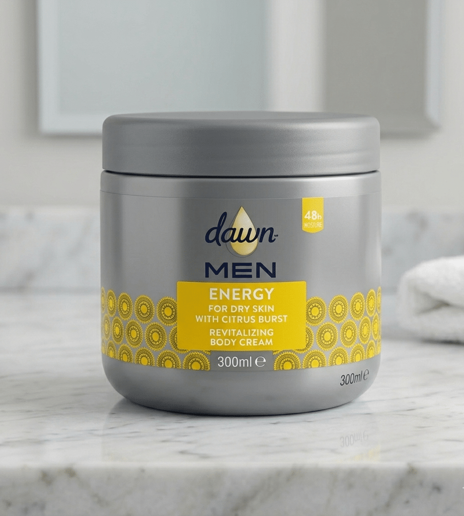 Dawn Men Energy Revitalizing Body Cream 300ml
